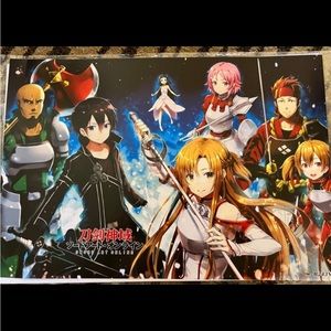 COPY - Sword Art Online Poster Set Japanese Anime